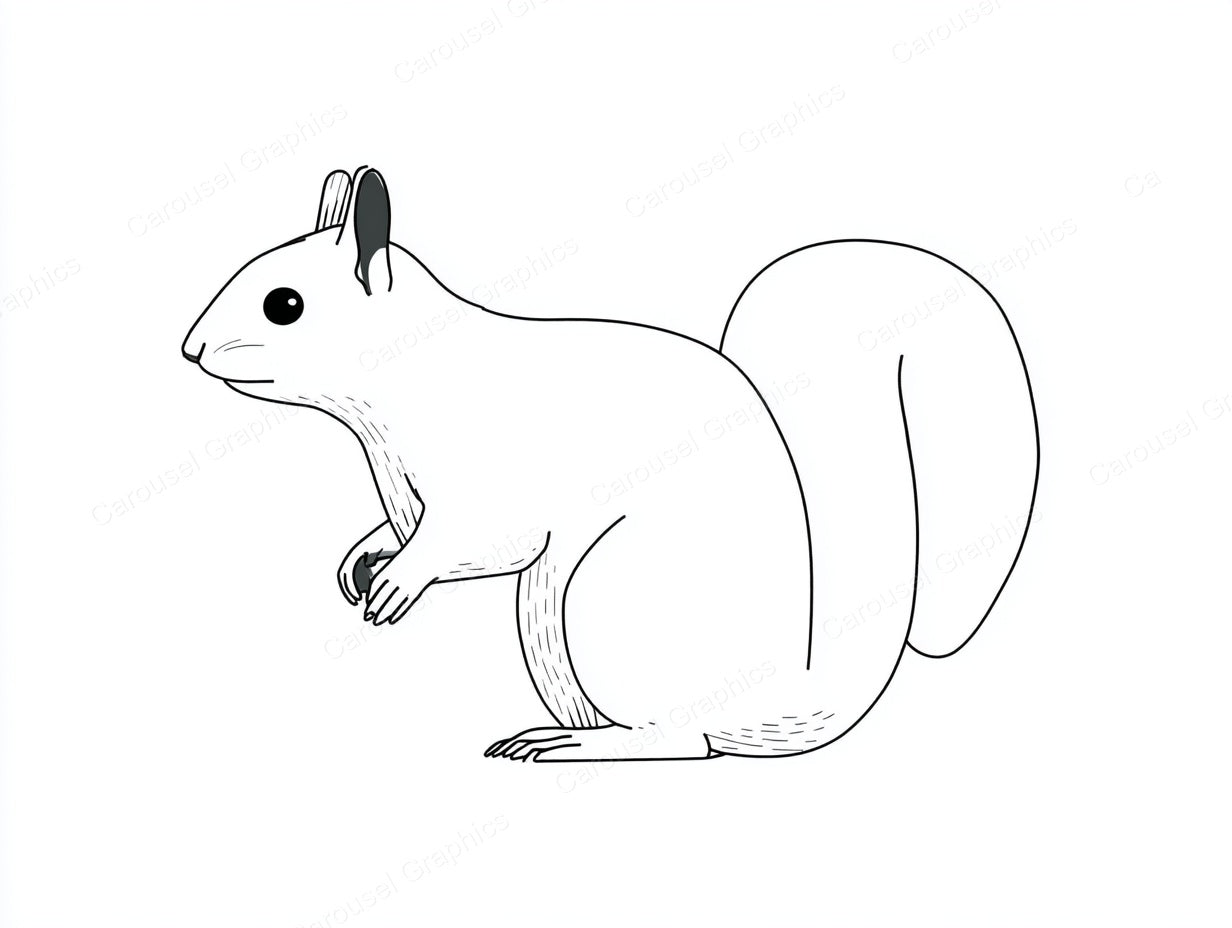 Squirrel Vector Graphic preview