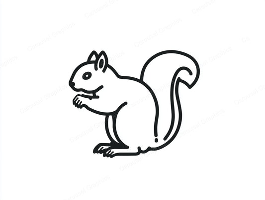 Squirrel Vector Graphic preview