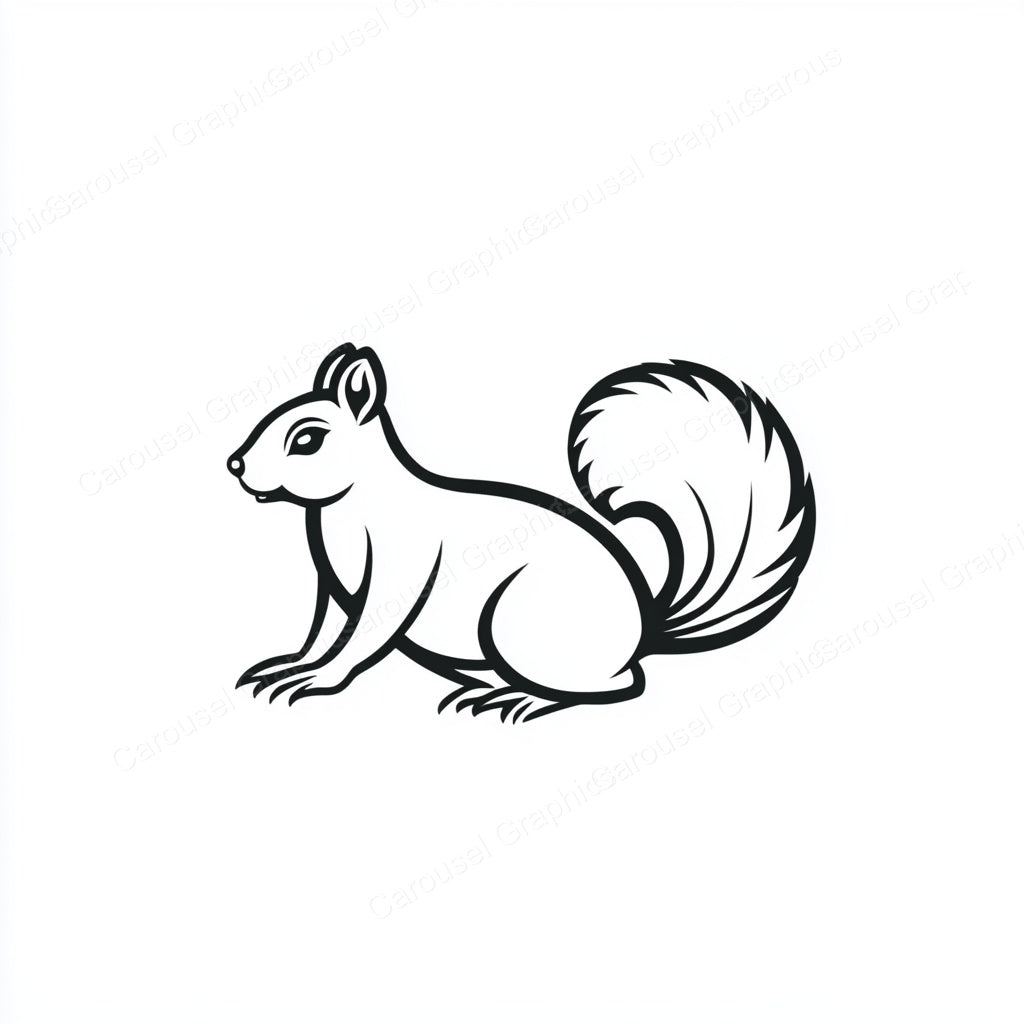 Squirrel Vector Graphic preview
