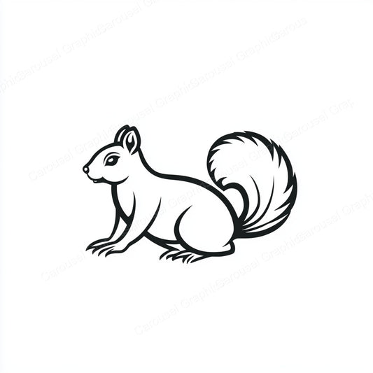 Squirrel Vector Graphic preview