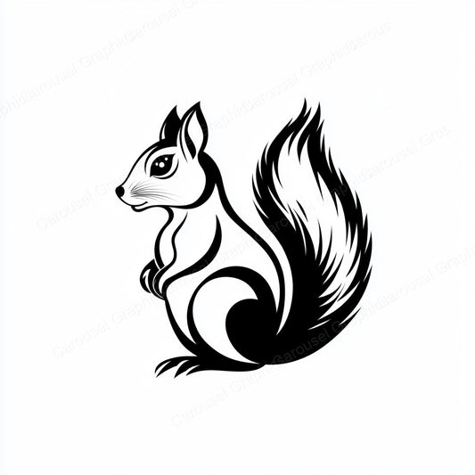Squirrel Vector Graphic preview