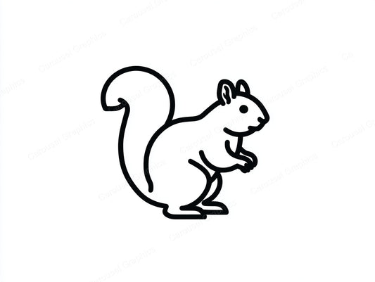 Squirrel Vector Graphic preview