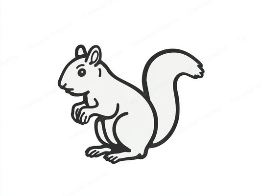 Squirrel Vector Graphic preview