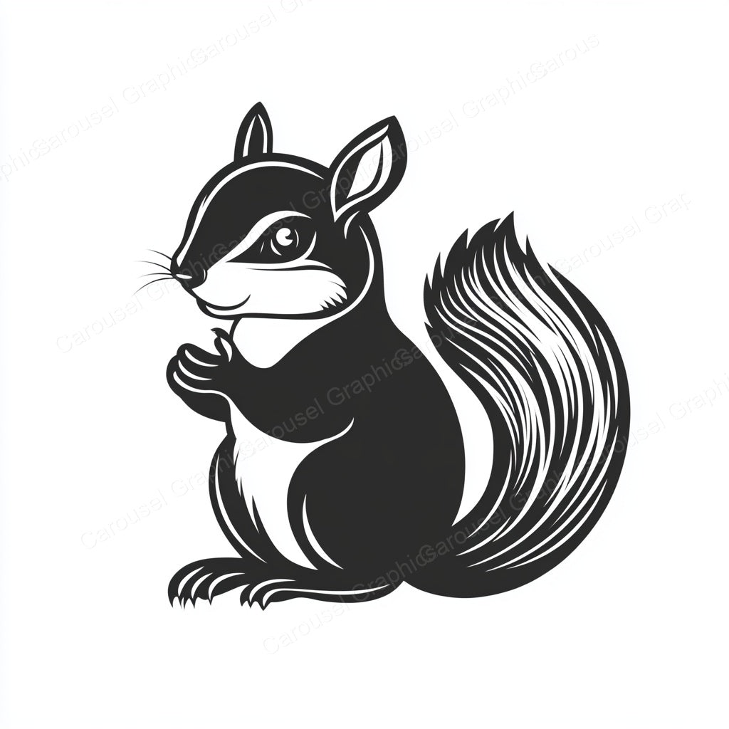 Squirrel Vector Graphic preview