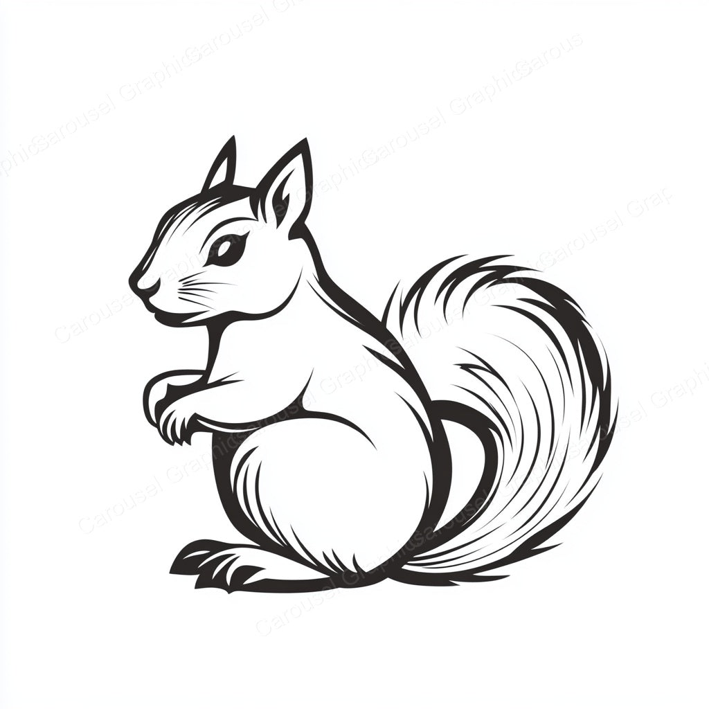 Squirrel Vector Graphic preview