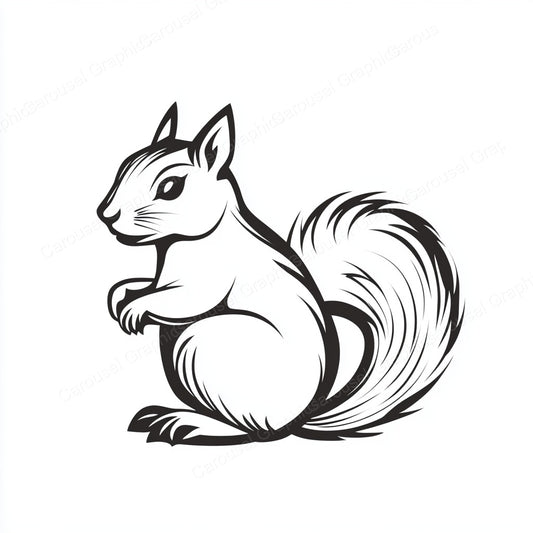 Squirrel Vector Graphic preview