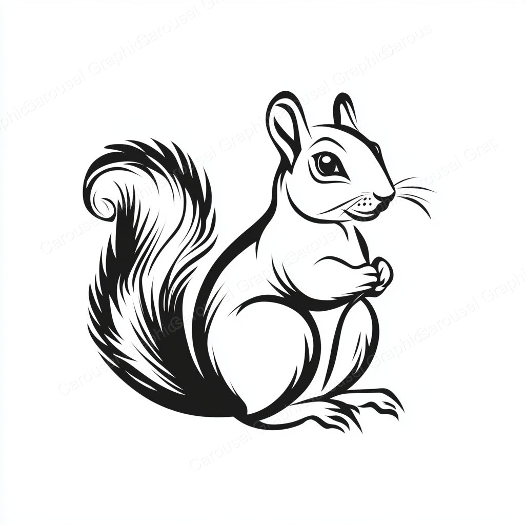 Squirrel Vector Graphic preview