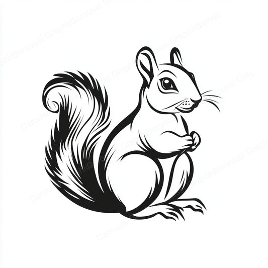 Squirrel Vector Graphic preview