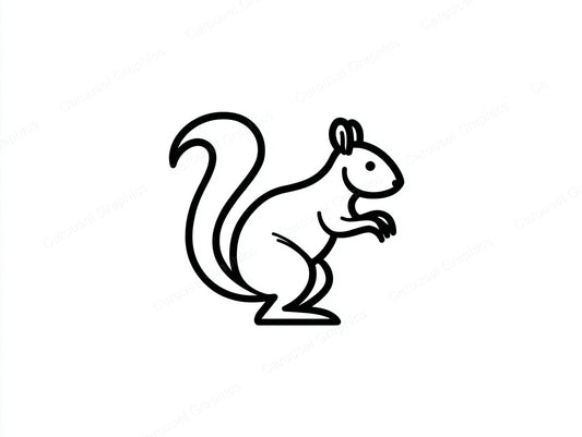 Squirrel Vector Graphic preview