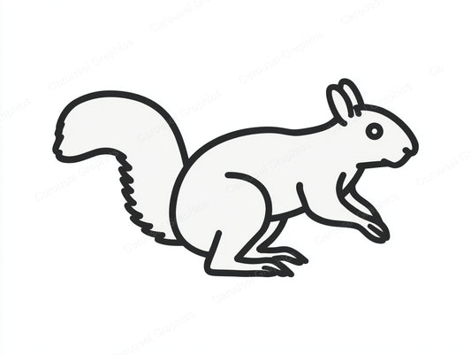 Squirrel Vector Graphic preview