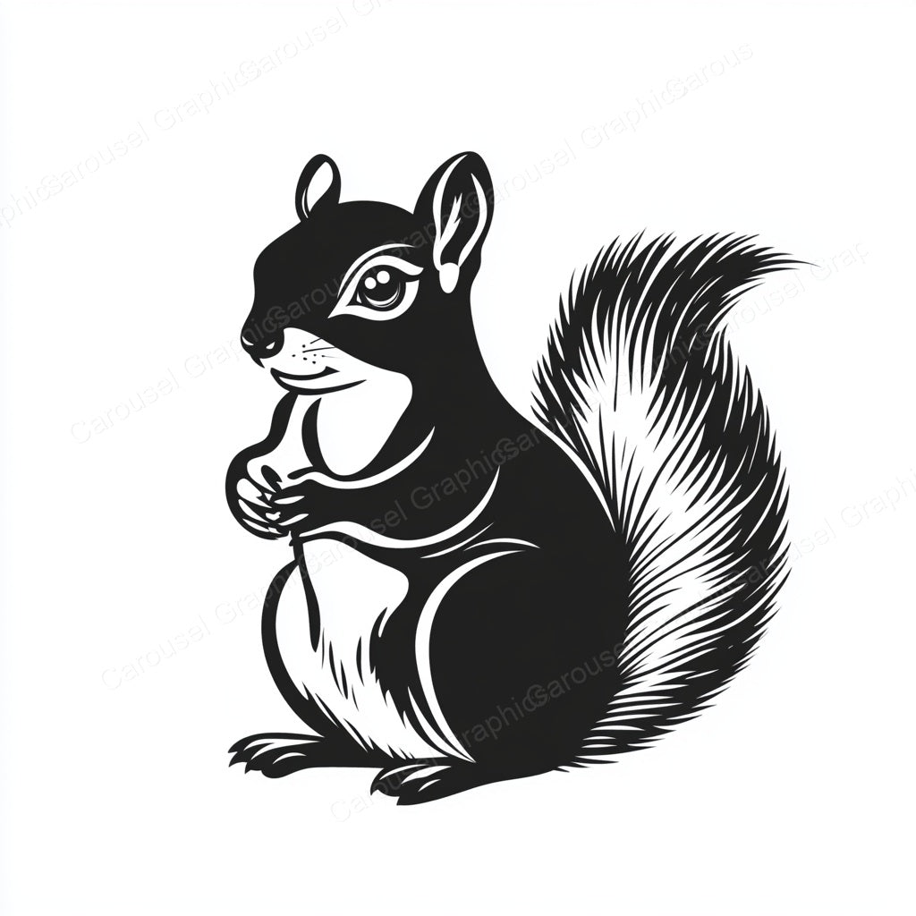 Squirrel Vector Graphic preview