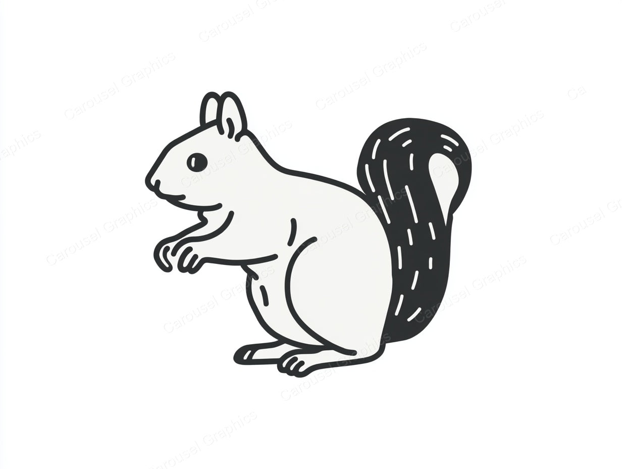 Squirrel Vector Graphic preview