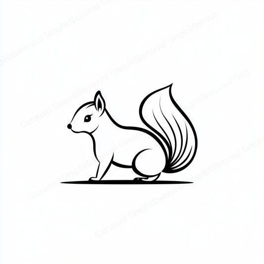 Squirrel Vector Graphic preview