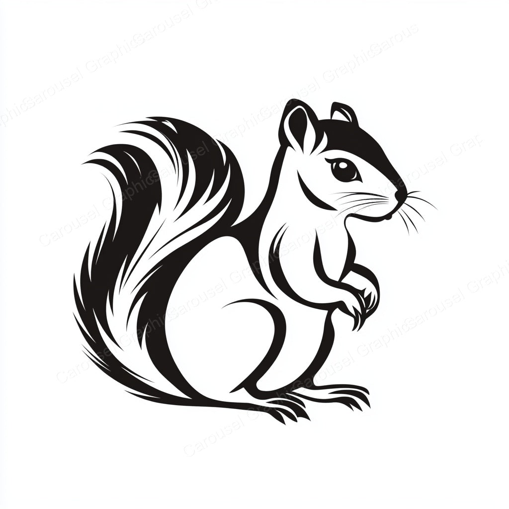 Squirrel Vector Graphic preview