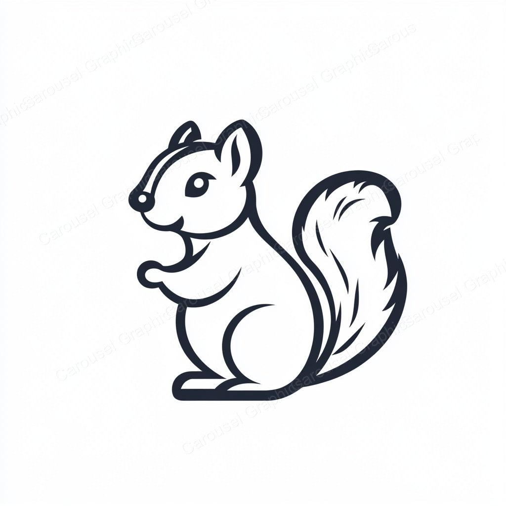 Squirrel Vector Graphic preview