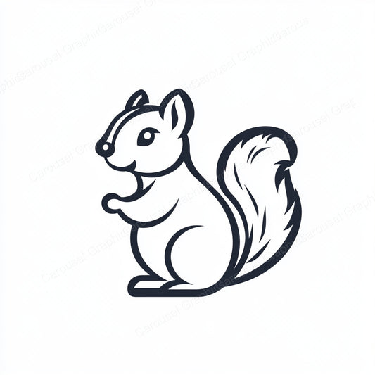Squirrel Vector Graphic preview