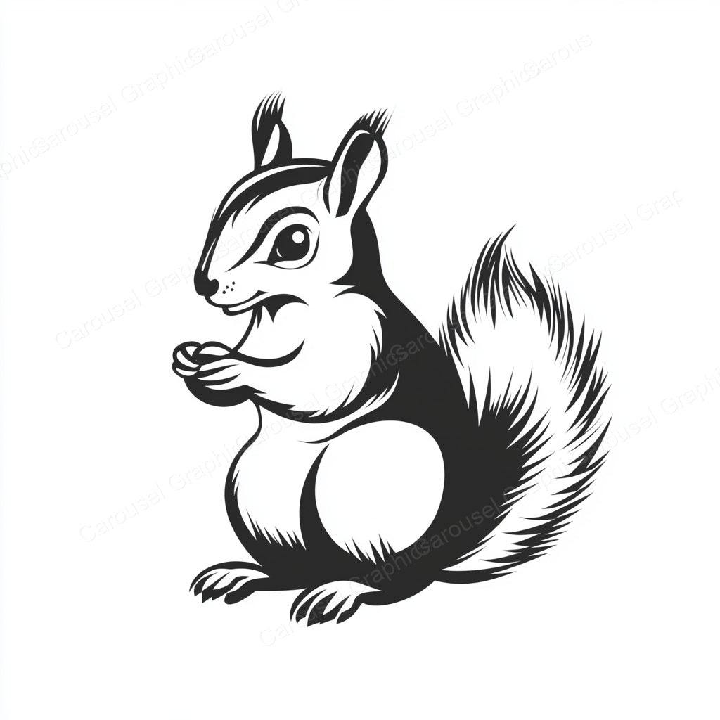 Squirrel Vector Graphic preview