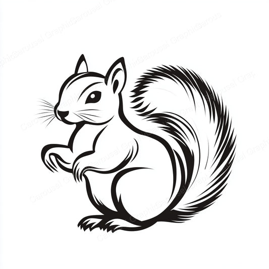 Squirrel Vector Graphic preview