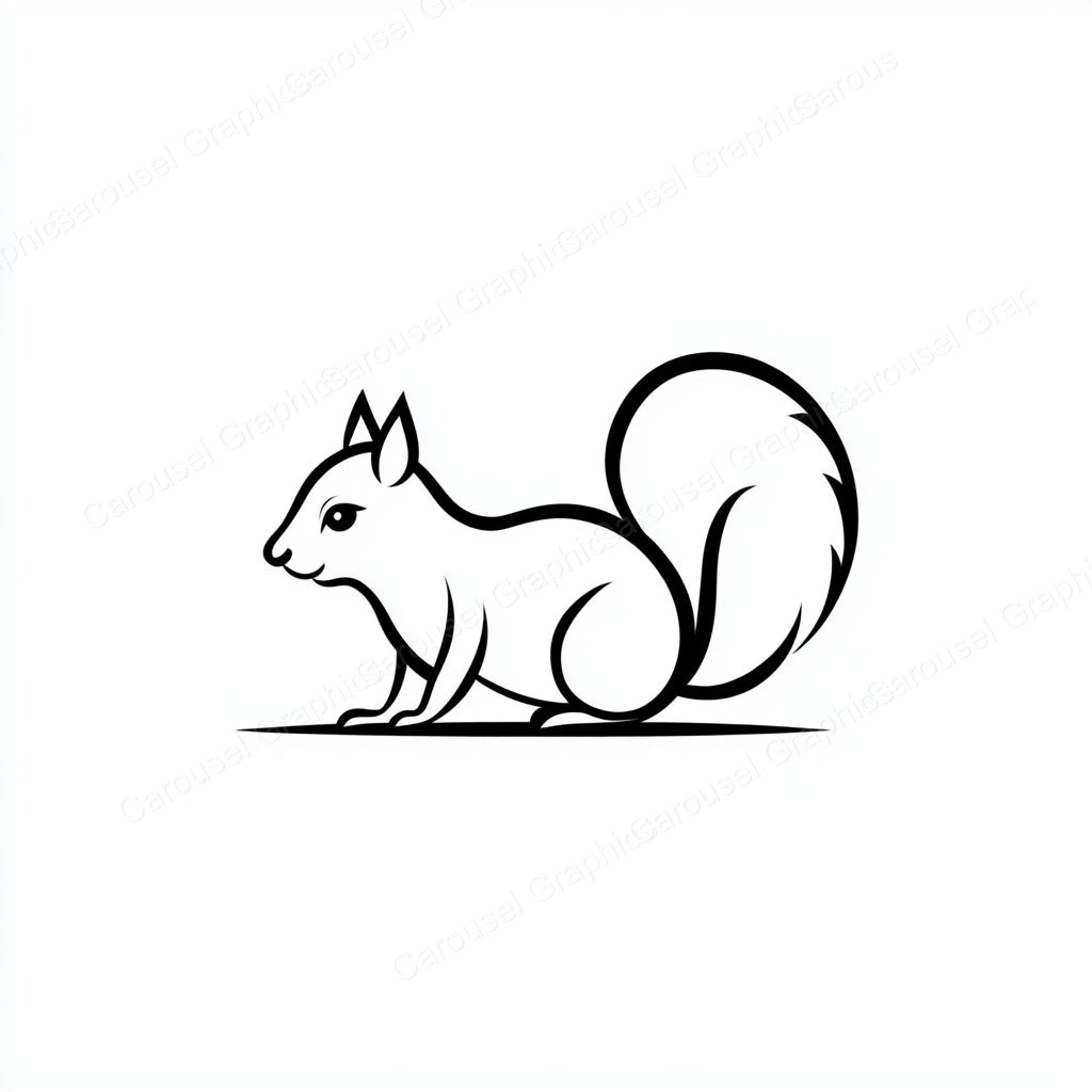 Squirrel Vector Graphic preview