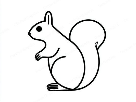 Squirrel Vector Graphic preview