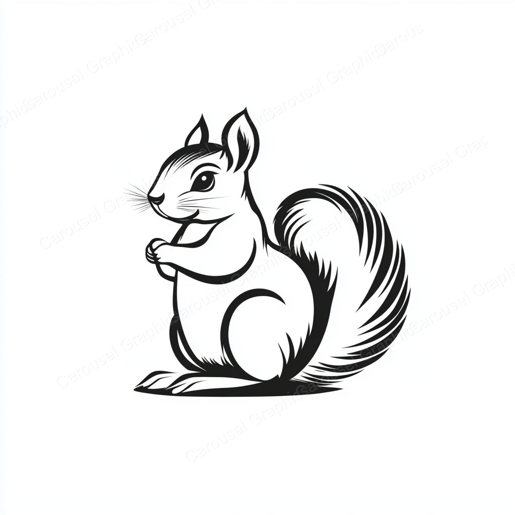 Squirrel Vector Graphic preview