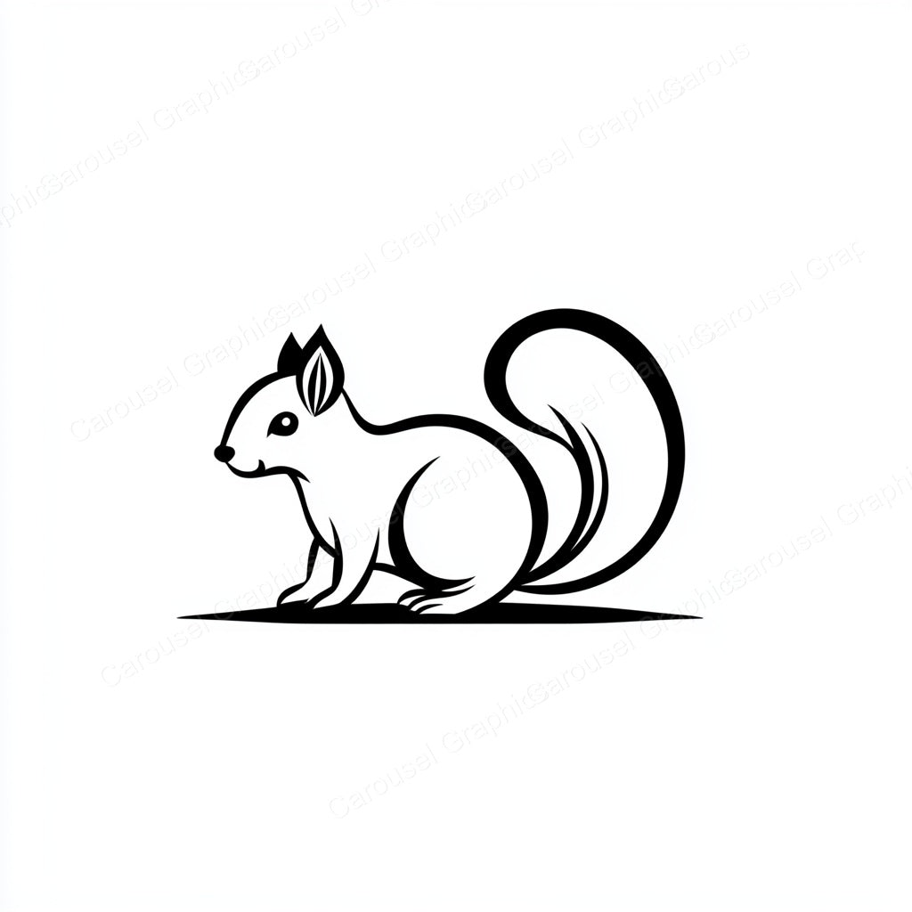 Squirrel Vector Graphic preview