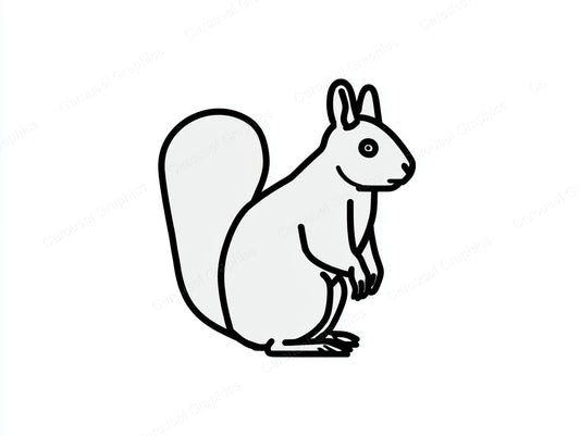 Squirrel Vector Graphic preview