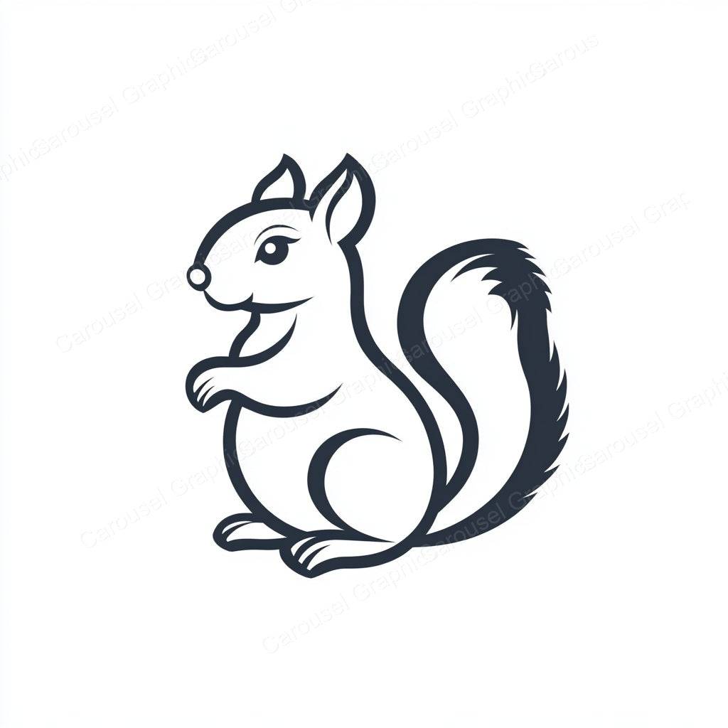 Squirrel Vector Graphic preview