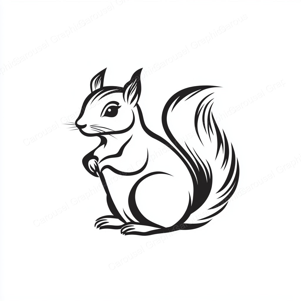 Squirrel Vector Graphic preview