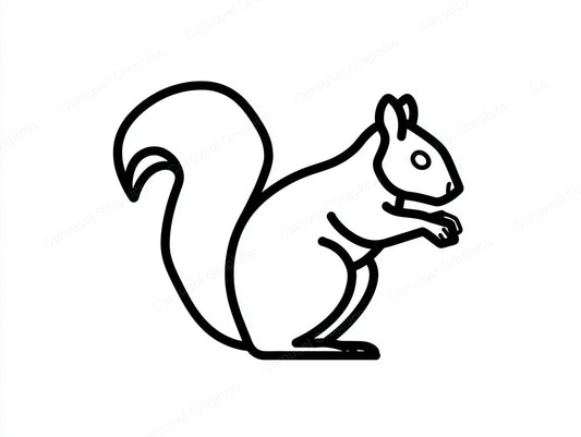 Squirrel Vector Graphic preview