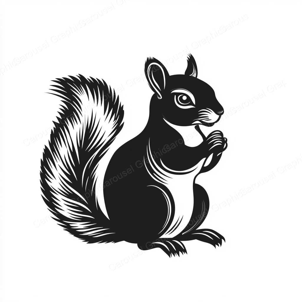 Squirrel Vector Graphic preview