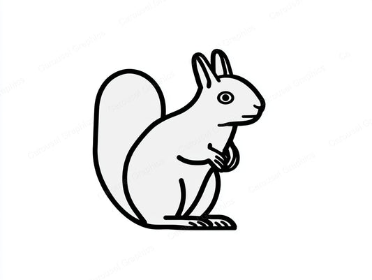 Squirrel Vector Graphic preview