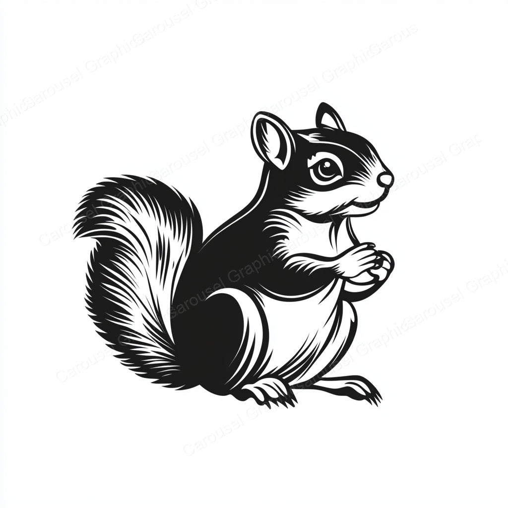 Squirrel Vector Graphic preview