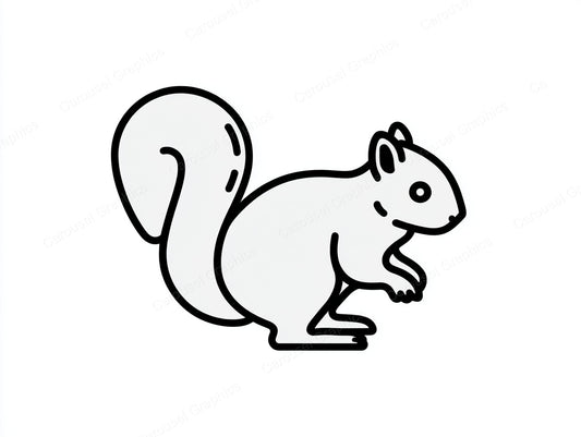 Squirrel Vector Graphic preview