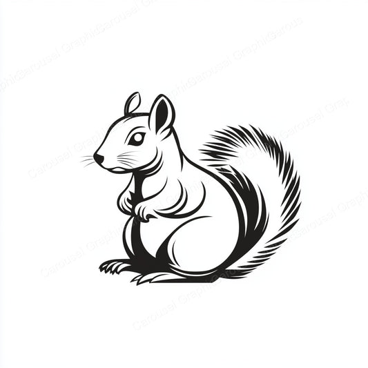 Squirrel Vector Graphic preview