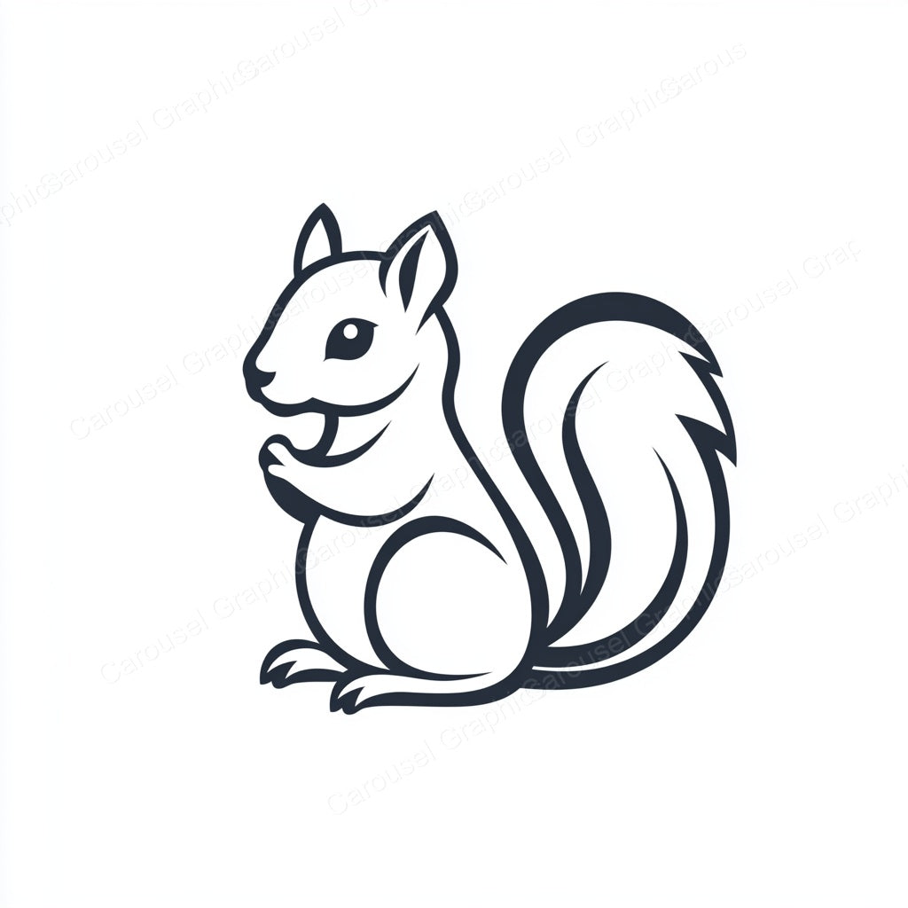 Squirrel Vector Graphic preview