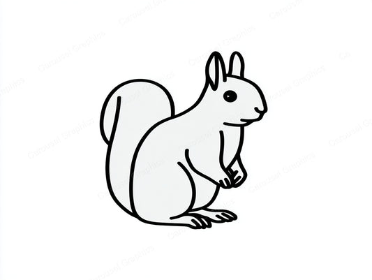 Squirrel Vector Graphic preview