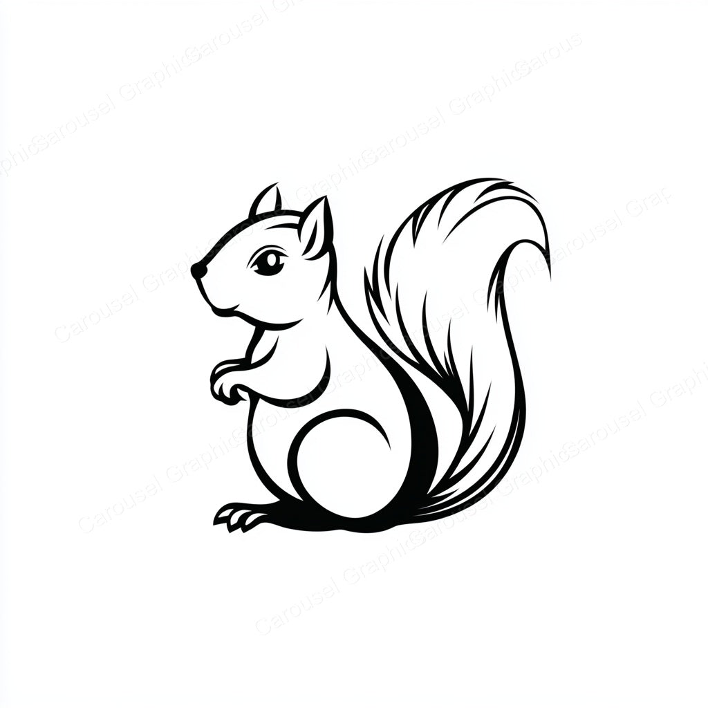 Squirrel Vector Graphic preview