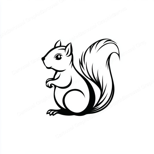 Squirrel Vector Graphic preview