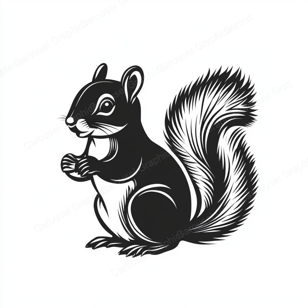 Squirrel Vector Graphic preview