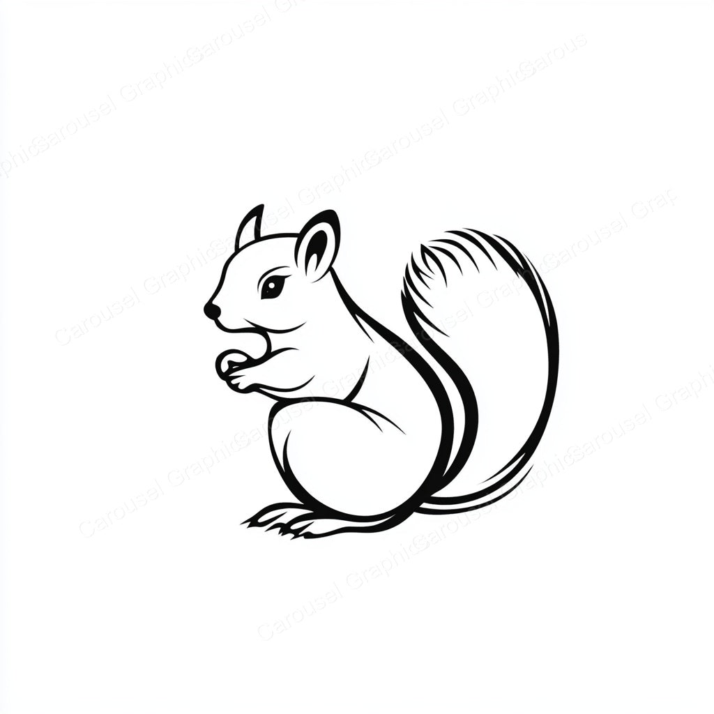 Squirrel Vector Graphic preview