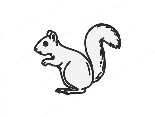 Squirrel Vector Graphic preview