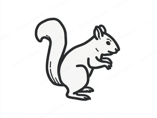 Squirrel Vector Graphic preview