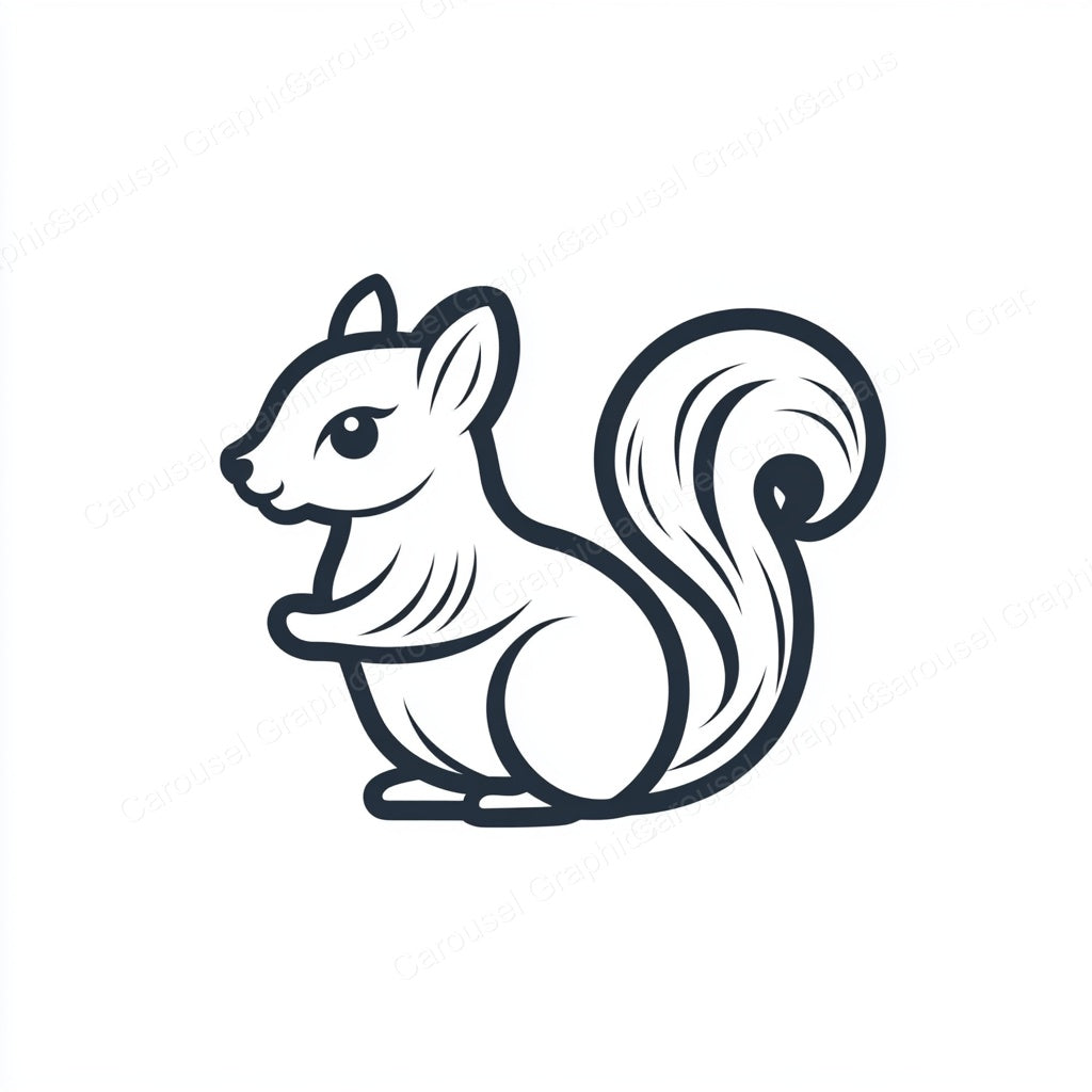 Squirrel Vector Graphic preview