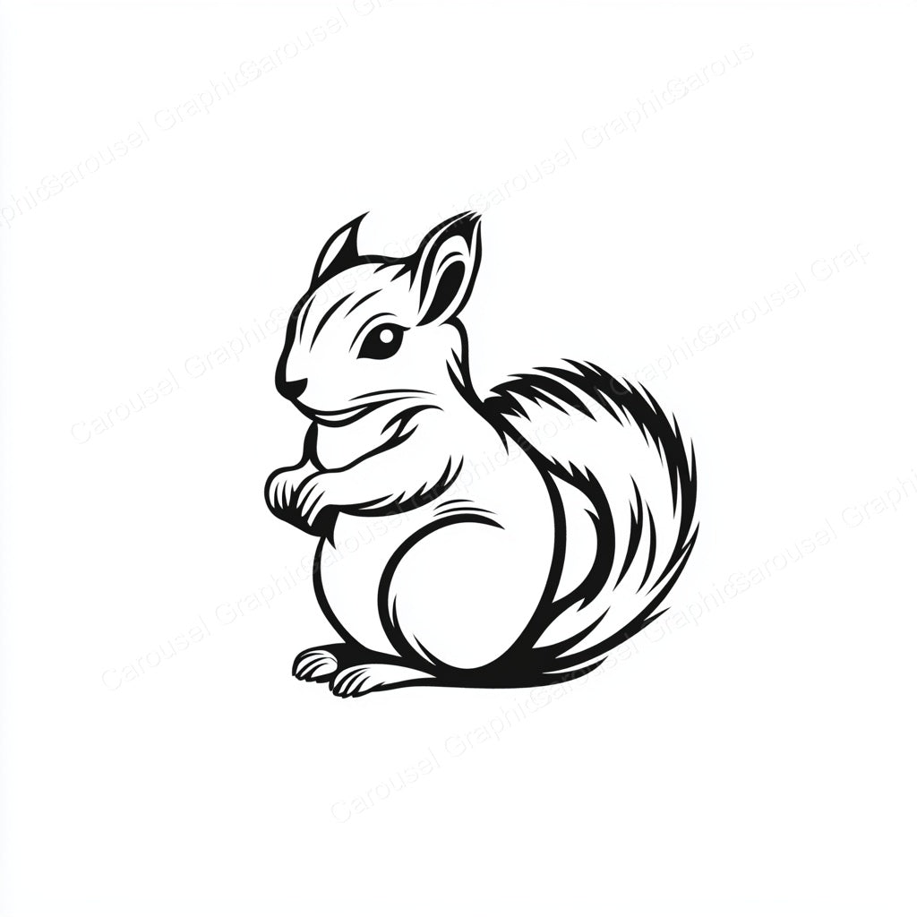 Squirrel Vector Graphic preview