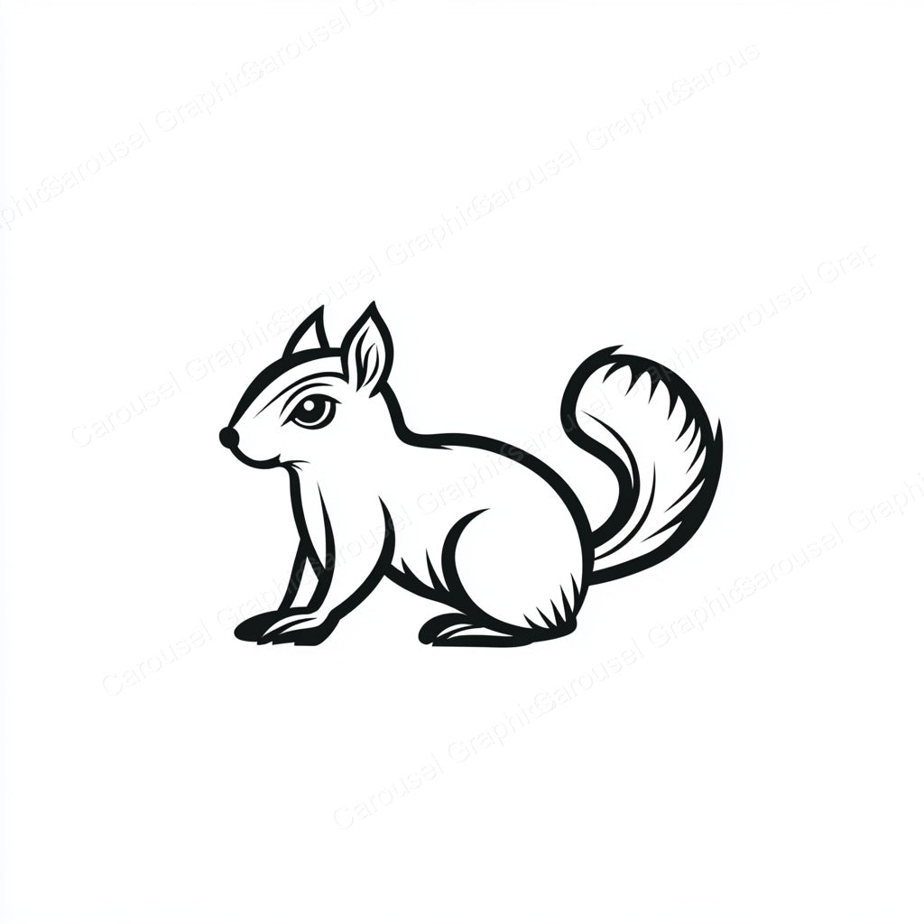 Squirrel Vector Graphic preview