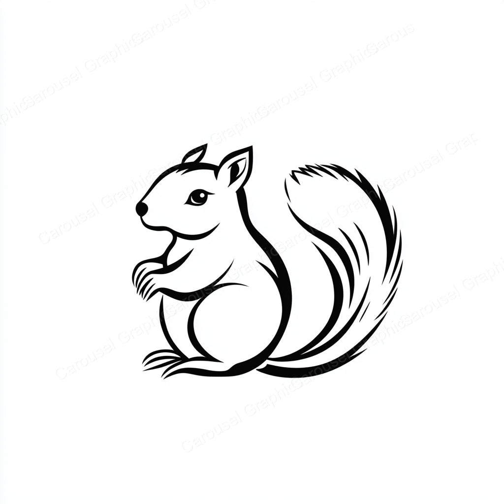 Squirrel Vector Graphic preview