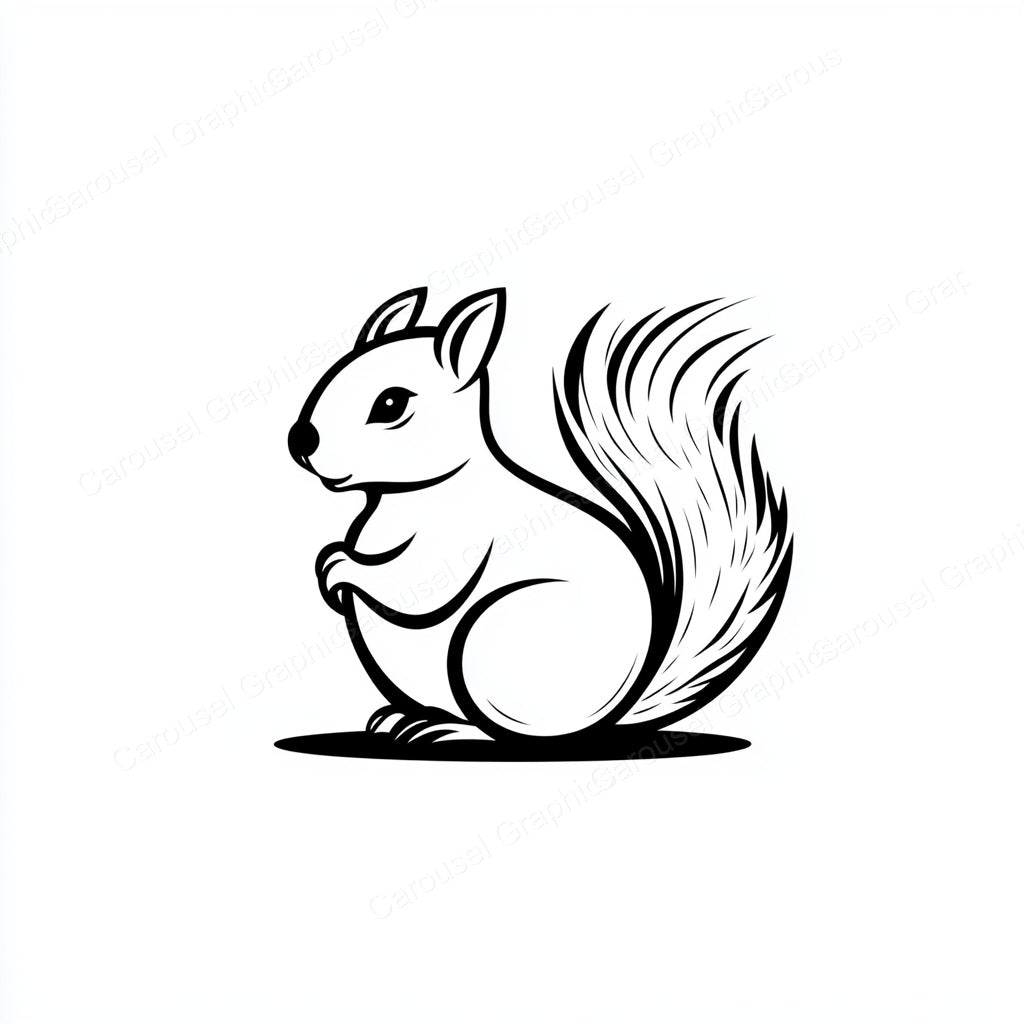 Squirrel Vector Graphic preview