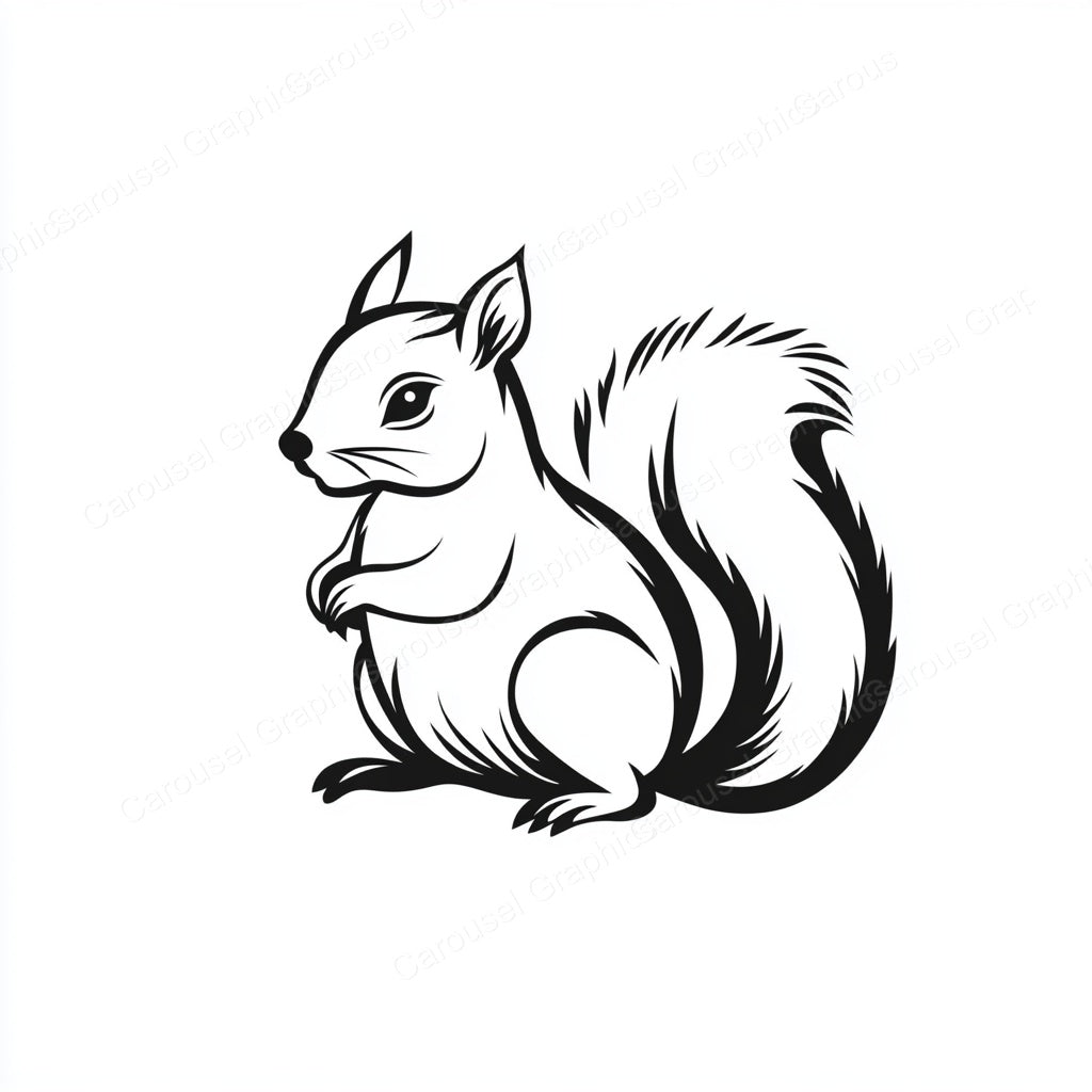 Squirrel Vector Graphic preview