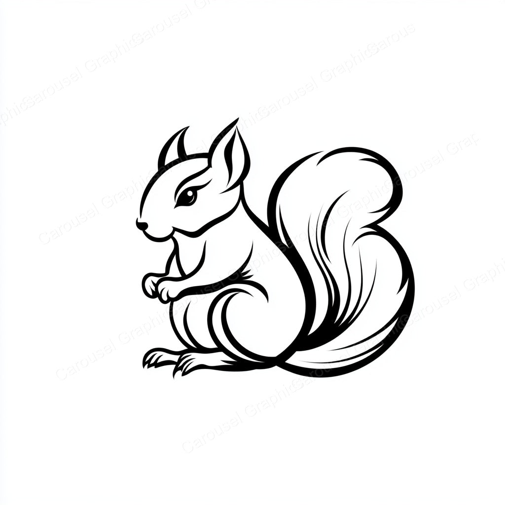 Squirrel Vector Graphic preview